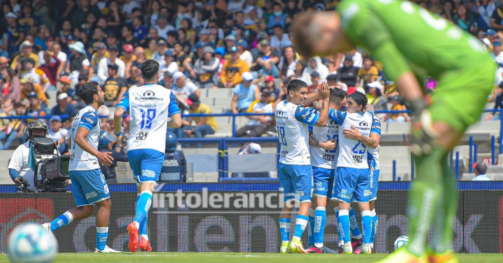 Camote Power Club Puebla Golea Y Exhibe A Los Pumas UNAM 4 2