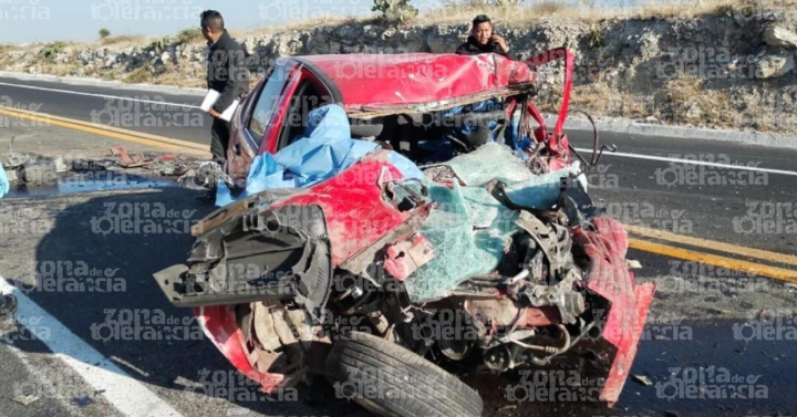 Choque Frontal Entre Particulares Deja Tres Muertos En La Cuacnopalan