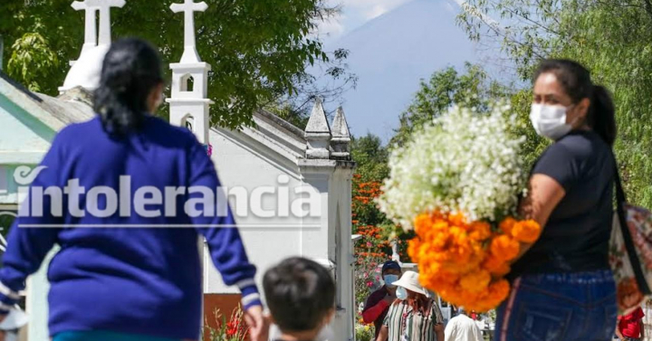 D A De Muertos Pante N Municipal Puebla Reporta Gran Afluencia