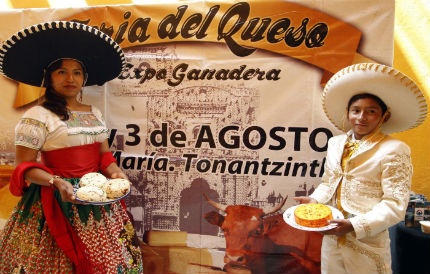 Todo listo para la Feria del Queso en San Andrés Cholula