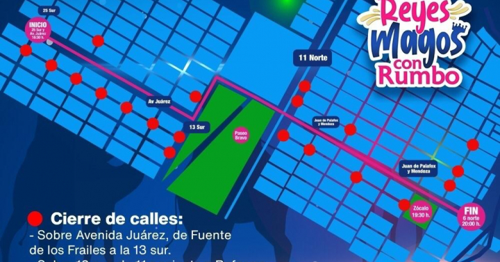 Anuncian Cierres Viales Por Desfile De D A De Reyes En Puebla