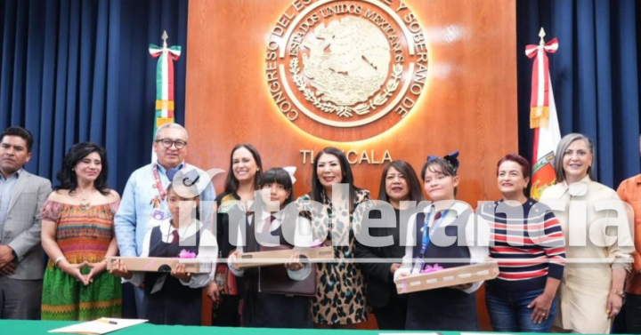 Recibe Congreso de Tlaxcala declaratoria del XII Parlamento de Niñas y