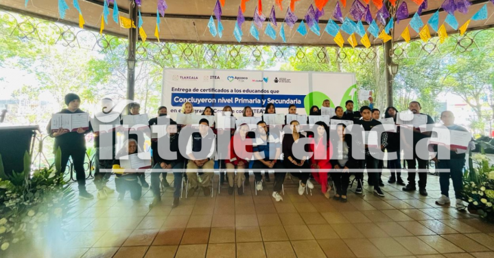 Entrega Itea Certificados De Primaria Y Secundaria En Apizaco