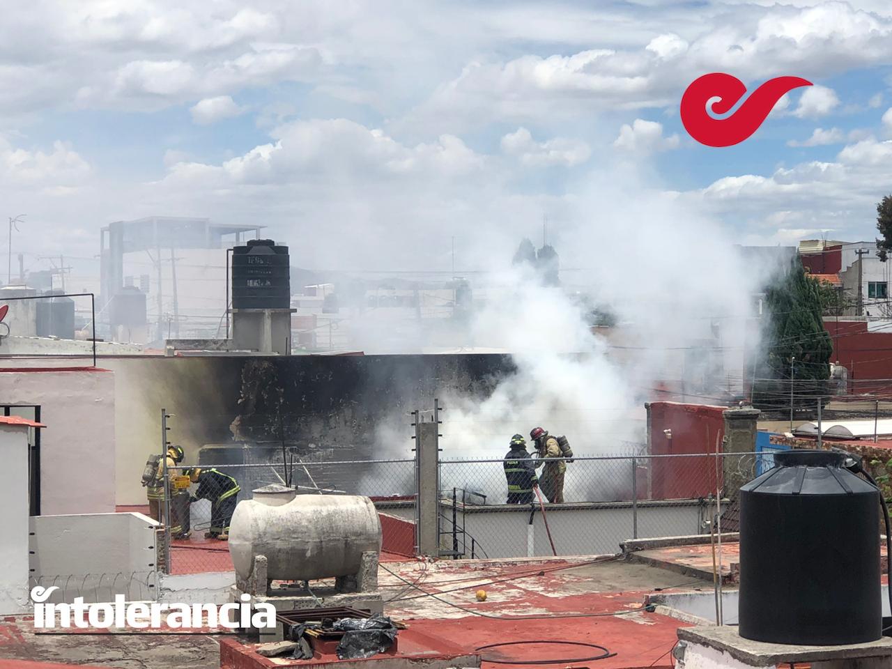 Explota Tanque De Gas En Domicilio De La Colonia San Manuel